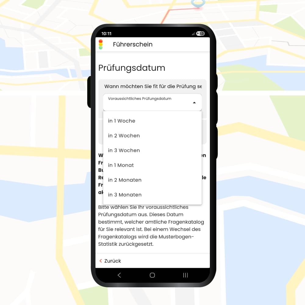 Fahrschule App Guide: Schritt 6