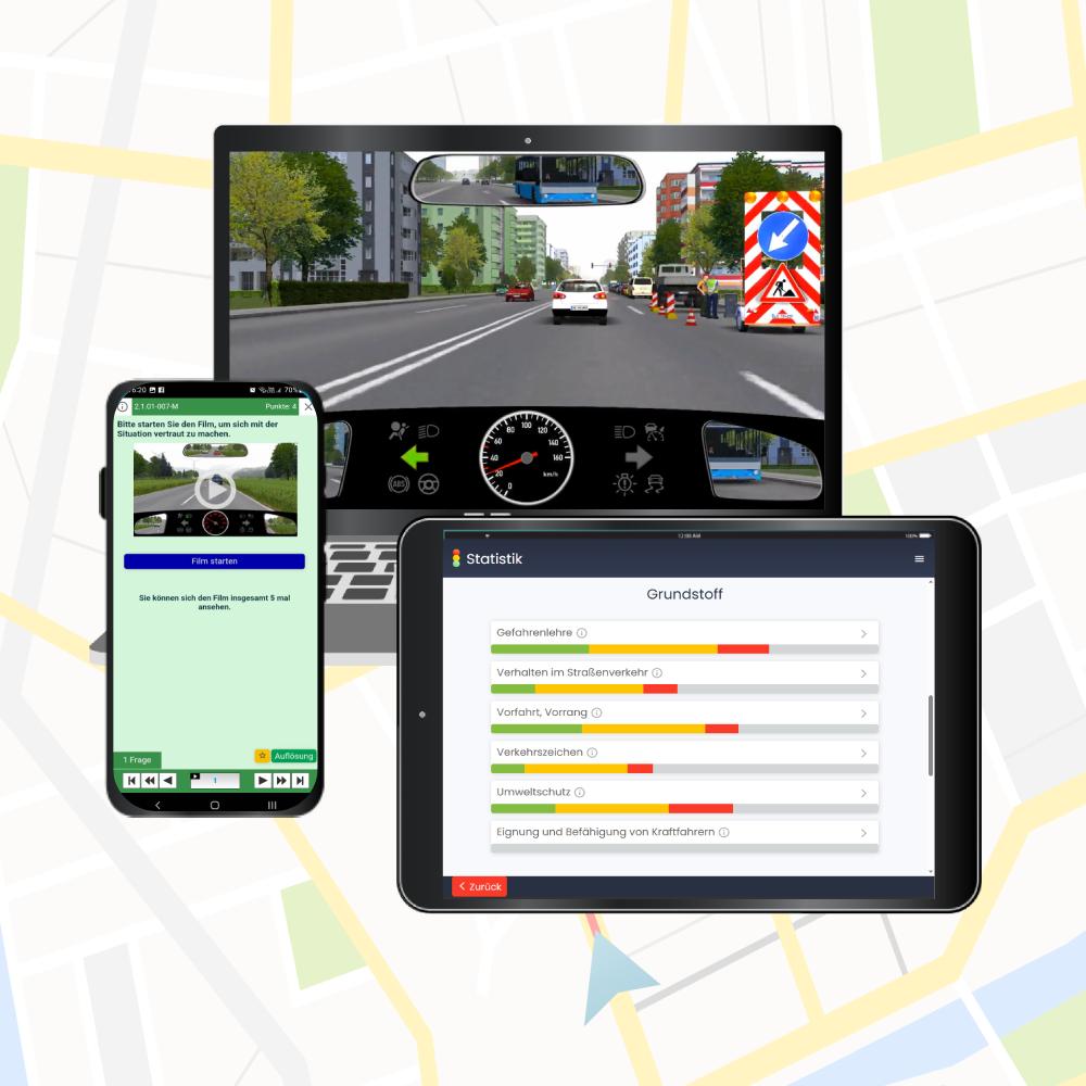 Theorie App Führerscheinprüfung