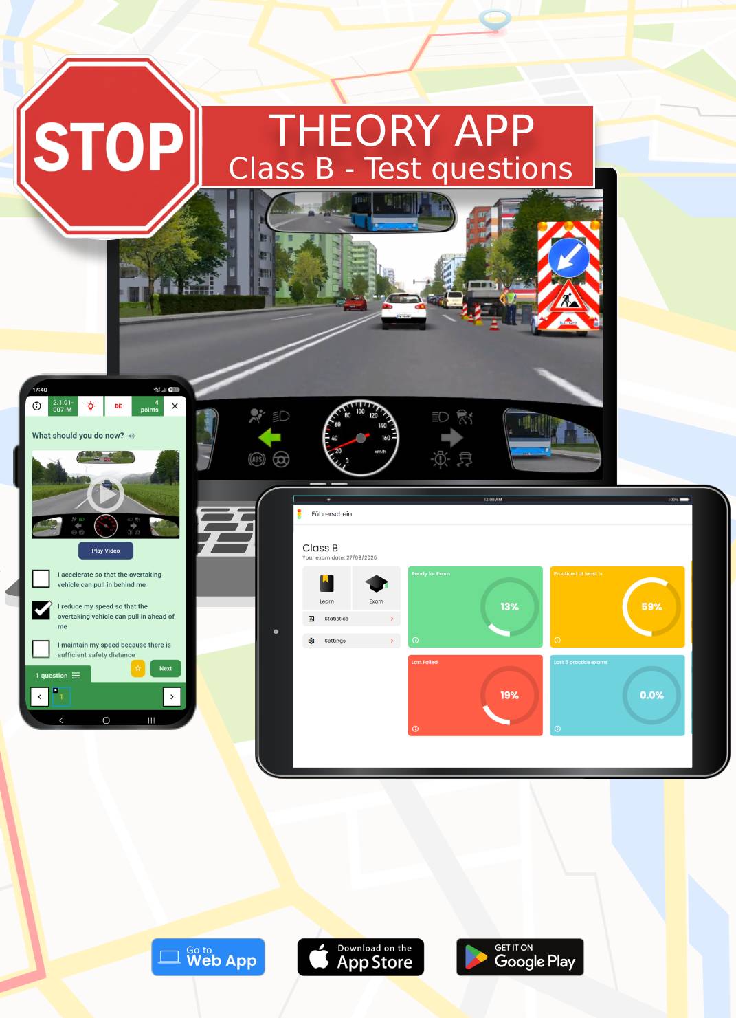 Driving License Theory Test in Germany – Theory App